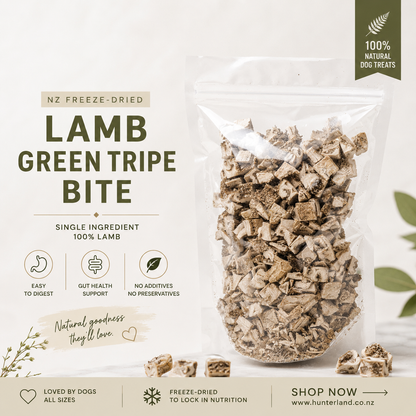 Freeze-dried lamb tripe cubes 50g