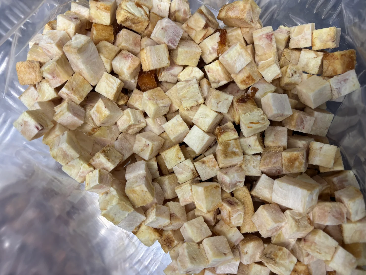 Freeze-dried Cod Cubes 50g
